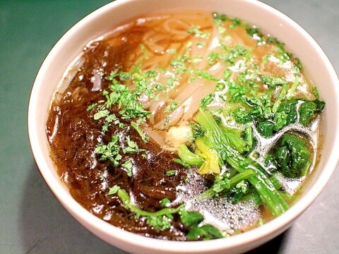【簡単ヘルシー】カップスープ感覚のベトナム風フォー